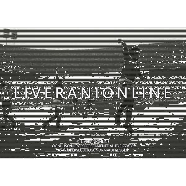 29-09-1973-MILANO STADIO SAN SIRO AMICHEVOLE ITALIA -SVEZIA 2-0 NELLA FOTO ESULTANZA PIETRO ANASTASI AG ALDO LIVERANI SAS