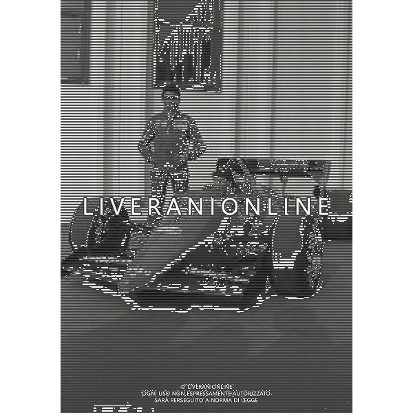 1984 MARANELLO -MODENA PRESENTAZIONE DELLA NUOVA FERRARI CON RENE \' ARNOUX E MICHELE ALBORETO AG ALDO LIVERANI SAS