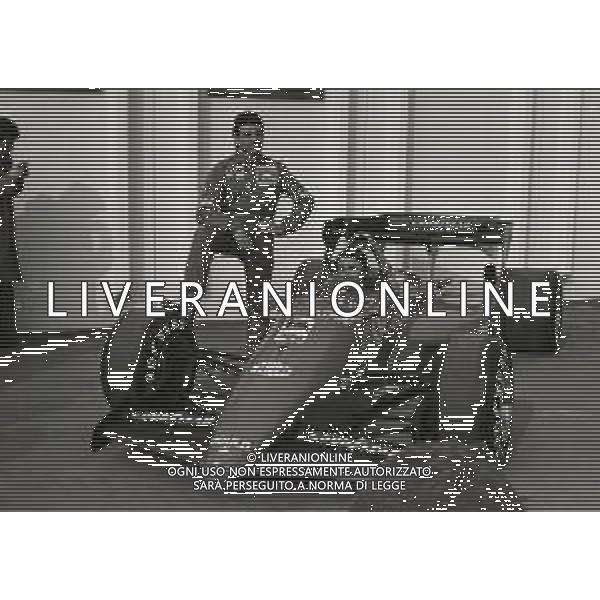 1984 MARANELLO -MODENA PRESENTAZIONE DELLA NUOVA FERRARI CON RENE \' ARNOUX E MICHELE ALBORETO AG ALDO LIVERANI SAS