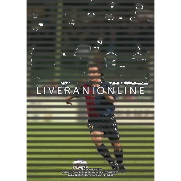 02-11-1999 FIRENZE- CHAMPIONS LEAGUE FIORENTINA BARCELLONA 3-3 NELLA FOTO Boudewijn Zenden AG ALDO LIVERANI SAS