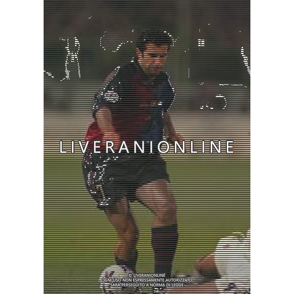 02-11-1999 FIRENZE- CHAMPIONS LEAGUE FIORENTINA BARCELLONA 3-3 NELLA FOTO FIGO LUIS AG ALDO LIVERANI SAS