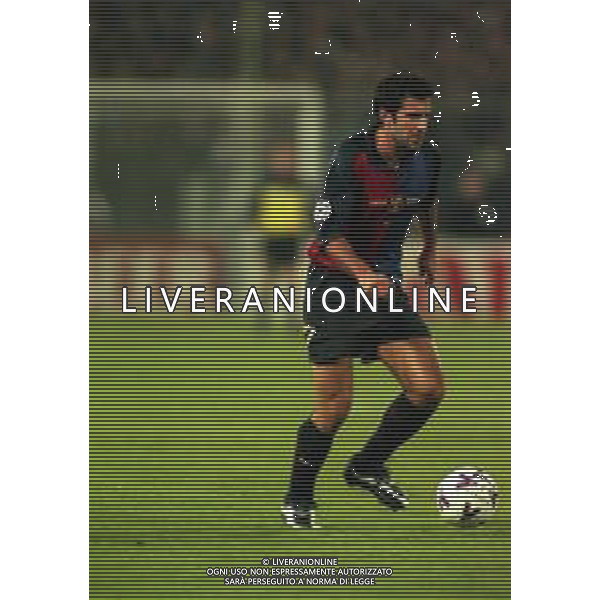02-11-1999 FIRENZE- CHAMPIONS LEAGUE FIORENTINA BARCELLONA 3-3 NELLA FOTO LUIS FIGO AG ALDO LIVERANI SAS