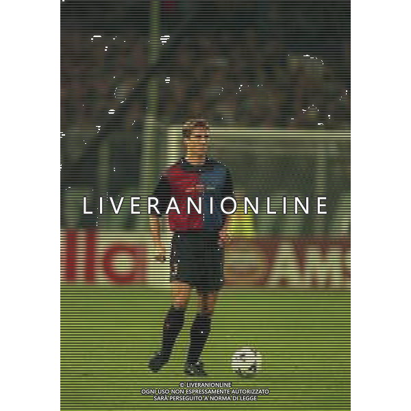 02-11-1999 FIRENZE- CHAMPIONS LEAGUE FIORENTINA BARCELLONA 3-3 NELLA FOTO FREDERIC DEHU AG ALDO LIVERANI SAS