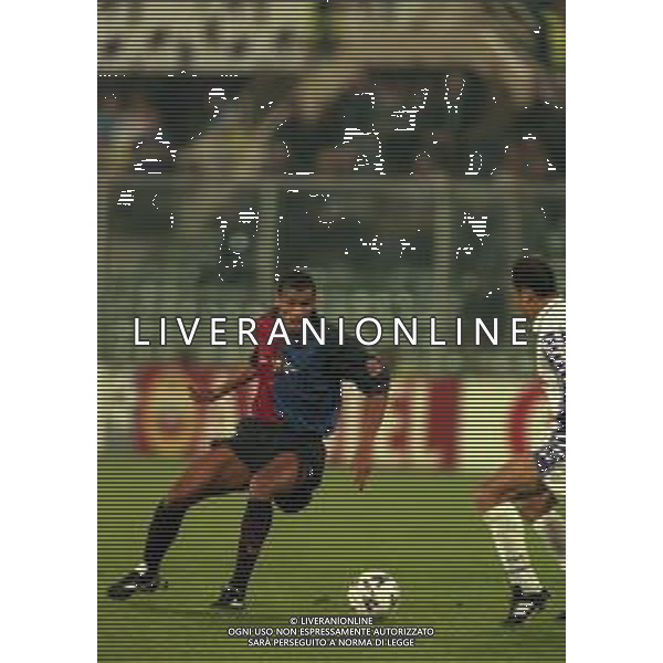 02-11-1999 FIRENZE- CHAMPIONS LEAGUE FIORENTINA BARCELLONA 3-3 NELLA FOTO RIVALDO AG ALDO LIVERANI SAS