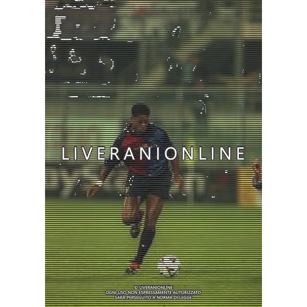 02-11-1999 FIRENZE- CHAMPIONS LEAGUE FIORENTINA BARCELLONA 3-3 NELLA FOTO PATRICK KLUIVERT AG ALDO LIVERANI SAS
