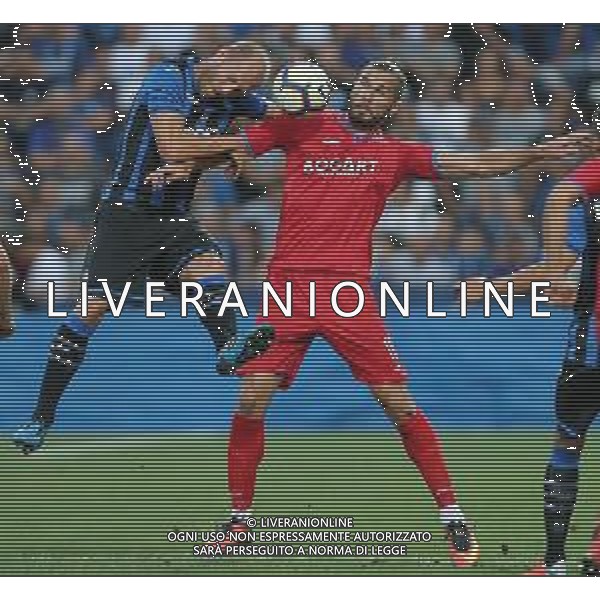 UEFA Europa League 2018/2019 Terzo turno di qualifiacazione Ritorno Reggio Emilia - 16.08.2018 Atalanta-Hapoel Haifa Nella Foto:masiello - papazoglou /Ph.Vitez-Ag. Aldo Liverani