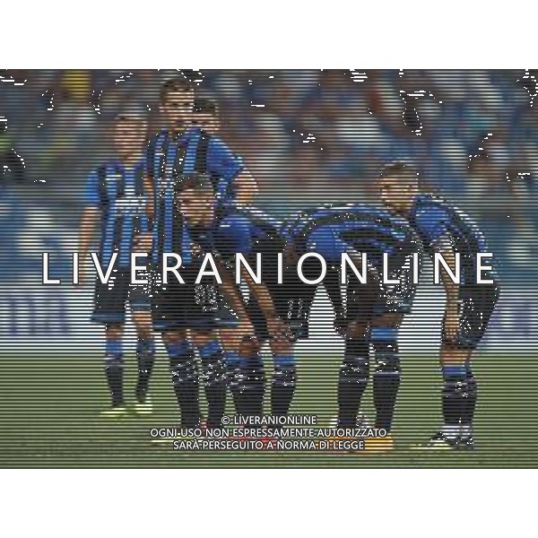 UEFA Europa League 2018/2019 Terzo turno di qualifiacazione Ritorno Reggio Emilia - 16.08.2018 Atalanta-Hapoel Haifa Nella Foto:schema su calcio di punizione di gomez /Ph.Vitez-Ag. Aldo Liverani