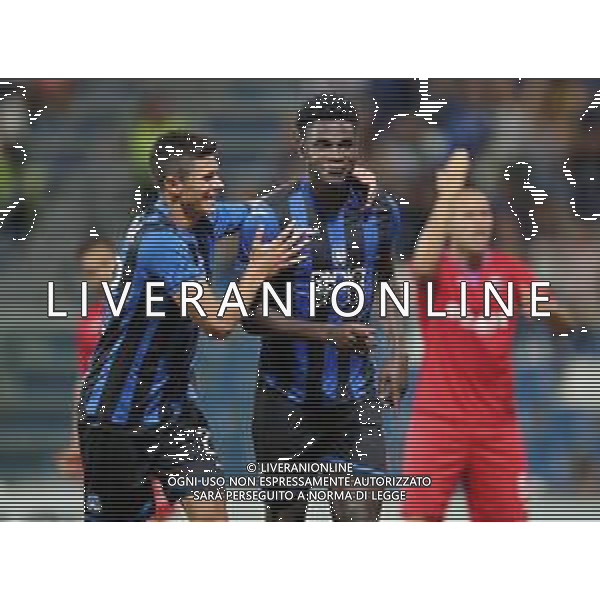 UEFA Europa League 2018/2019 Terzo turno di qualifiacazione Ritorno Reggio Emilia - 16.08.2018 Atalanta-Hapoel Haifa Nella Foto: esultanza dopo il gol di duvan zapata /Ph.Vitez-Ag. Aldo Liverani