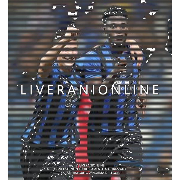 UEFA Europa League 2018/2019 Terzo turno di qualifiacazione Ritorno Reggio Emilia - 16.08.2018 Atalanta-Hapoel Haifa Nella Foto: esultanza dopo il gol di duvan zapata /Ph.Vitez-Ag. Aldo Liverani