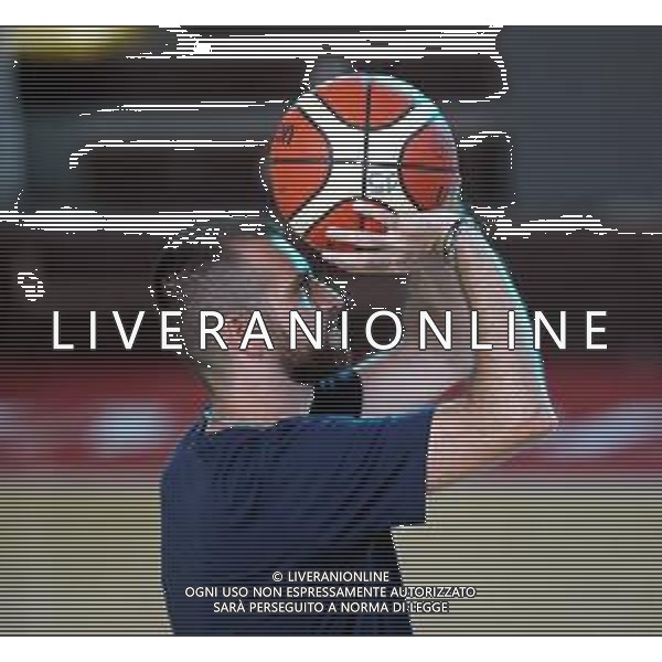 ALLENATORE EMANUELE DI PAOLANTONIO IMOLA 21 08 2018 ANDREA COSTA IMOLA BASKET PRIMO ALLENAMENTO IN PALESTRA FOTO GIANNI SANNA-AG ALDO LIVERANI SAS