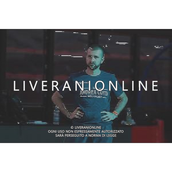 ALLENATORE EMANUELE DI PAOLANTONIO IMOLA 21 08 2018 ANDREA COSTA IMOLA BASKET PRIMO ALLENAMENTO IN PALESTRA FOTO GIANNI SANNA-AG ALDO LIVERANI SAS