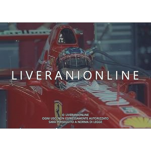 12-08-1997 MONZA-GP PROVE F1 NELLA FOTO MICHAEL SCHUMACHER AG ALDO LIVERANI SAS