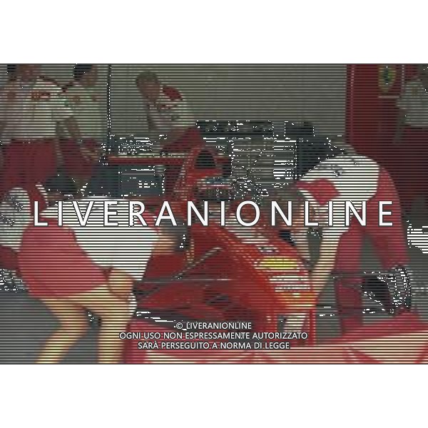 12-08-1997 MONZA-GP PROVE F1 NELLA FOTO MICHAEL SCHUMACHER AG ALDO LIVERANI SAS
