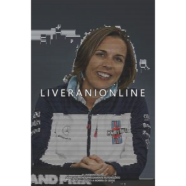 Claire Williams (GBR) Williams Deputy Team Principal in the FIA Press Conference. 24.08.2018. Formula 1 World Championship, Rd 13, Belgian Grand Prix, Spa Francorchamps, Belgium, Practice Day. AG ALDO LIVERANI SAS ONLY ITALY