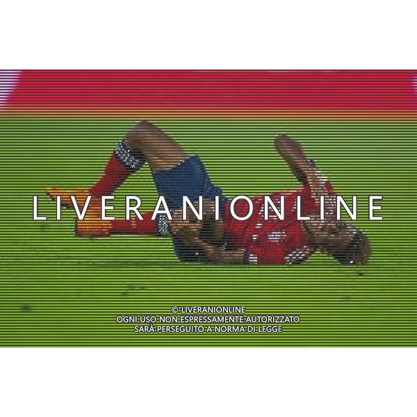 24.08.2018 MONACHIUM, PILKA NOZNA (FOOTBALL), BUNDESLIGA SEZON 2018/2019 MECZ FC BAYERN MONACHIUM - TSG 1899 HOFFENHEIM (FC BAYERN MUNICH - TSG HOFFENHEIM) NZ KINGSLEY COMAN FOTO LUKASZ SKWIOT/CYFRASPORT / NEWSPIX.PL --- Newspix.pl AG ALDO LIVERANI SAS
