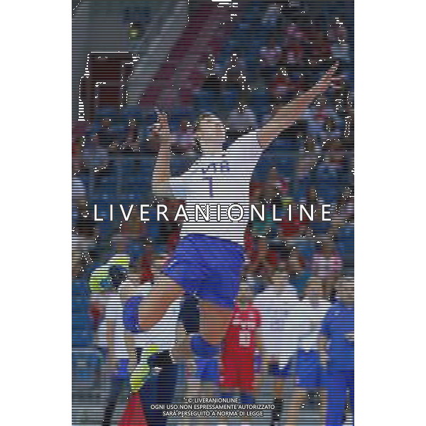 KRAKOW 24.08.2018 SIATKOWKA XVI MEMORIAL HUBERTA JERZEGO WAGNERA --- VOLLEYBALL XVI HUBERT JERZY WAGNER MEMORIAL TOURNAMENT FRANCJA - ROSJA FRANCE - RUSSIA N/Z DMITRY VOLKOV FOT ANNA KLEPACZKO / FOTOPYK / NEWSPIX.PL --- Newspix.pl AG ALDO LIVERANI SAS