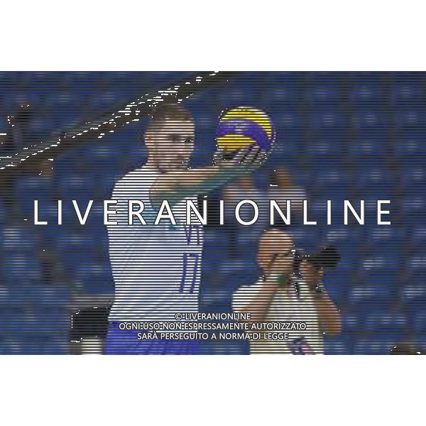 KRAKOW 24.08.2018 SIATKOWKA XVI MEMORIAL HUBERTA JERZEGO WAGNERA --- VOLLEYBALL XVI HUBERT JERZY WAGNER MEMORIAL TOURNAMENT FRANCJA - ROSJA FRANCE - RUSSIA N/Z MAXIM MIKHAYLOV FOT ANNA KLEPACZKO / FOTOPYK / NEWSPIX.PL --- Newspix.pl AG ALDO LIVERANI SAS
