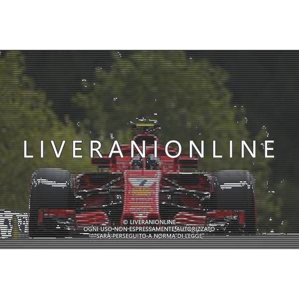 Kimi Raikkonen (FIN) Scuderia Ferrari 25.08.2018. Formula 1 World Championship, Rd 13, Belgian Grand Prix, Spa Francorchamps, Belgium, Qualifying Day. AG ALDO LIVERANI SAS-ONLY ITALY