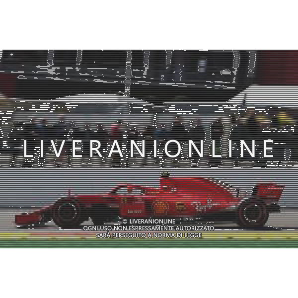 Kimi Raikkonen (FIN) Ferrari SF71H. 25.08.2018. Formula 1 World Championship, Rd 13, Belgian Grand Prix, Spa Francorchamps, Belgium, Qualifying Day. AG ALDO LIVERANI SAS-ONLY ITALY