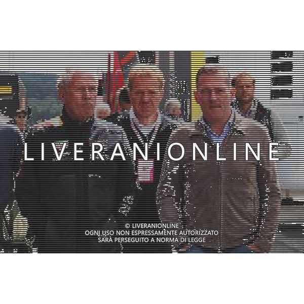 Dr Helmut Marko (AUT) Red Bull Motorsport Consultant with Jos Verstappen (NLD). 25.08.2018. Formula 1 World Championship, Rd 13, Belgian Grand Prix, Spa Francorchamps, Belgium, Qualifying Day. AG ALDO LIVERANI SAS-ONLY ITALY