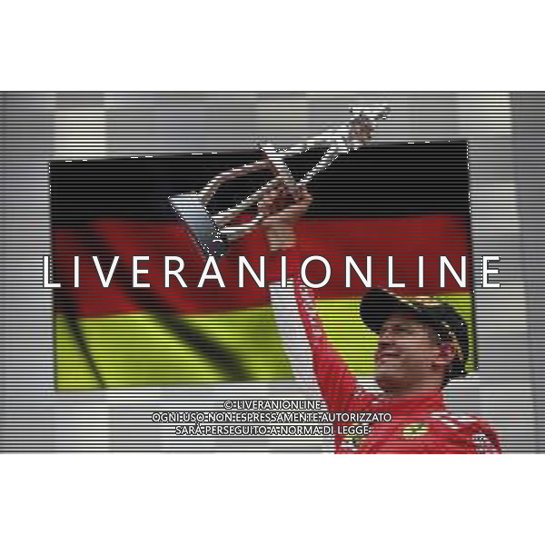 1st place Sebastian Vettel (GER) Ferrari SF71H. 26.08.2018. Formula 1 World Championship, Rd 13, Belgian Grand Prix, Spa Francorchamps, Belgium, Race Day. / AGENZIA ALDO LIVERANI SAS - ITALY ONLY EDITORIAL USE ONLY - Gp Belgio, Spa Francorchamps, Gara 26.08.2018.