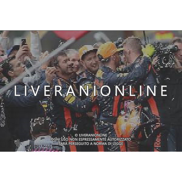 3rd place Max Verstappen (NLD) Red Bull Racing RB14. 26.08.2018. Formula 1 World Championship, Rd 13, Belgian Grand Prix, Spa Francorchamps, Belgium, Race Day. / AGENZIA ALDO LIVERANI SAS - ITALY ONLY EDITORIAL USE ONLY - Gp Belgio, Spa Francorchamps, Gara 26.08.2018.