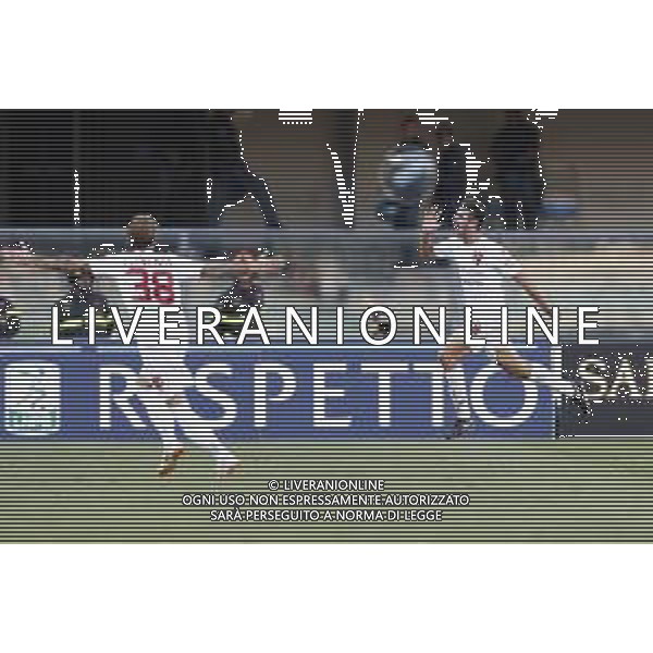 HELLAS VERONA - PADOVA serie BKT 26/08/2018 nella foto: esultanza Ravanelli Luca ©Claudio Zamagni/Agenzia Aldo Liverani Ravanelli Luca celebrates a goal during Serie BKT match between Hellas Verona and Padova at Marcantonio Bentegodi stadium on August 25, 2018 in Verona, Italy. photo credit by Claudio Zamagni/Aldo Liverani Photo Agency