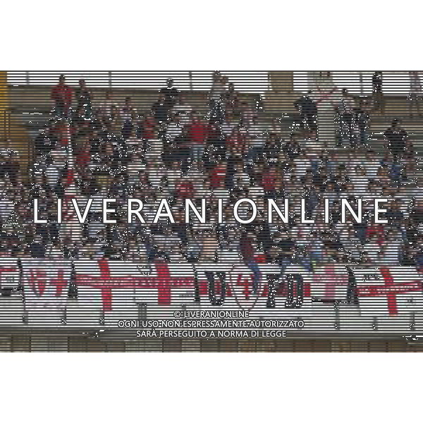 HELLAS VERONA - PADOVA serie BKT 26/08/2018 nella foto: tifosi del padova ©Claudio Zamagni/Agenzia Aldo Liverani padova\'s supporters during Serie BKT match between Hellas Verona and Padova at Marcantonio Bentegodi stadium on August 25, 2018 in Verona, Italy. photo credit by Claudio Zamagni/Aldo Liverani Photo Agency