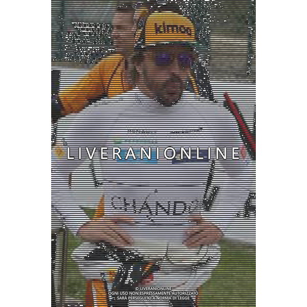Fernando Alonso (ESP) McLaren MCL33. 26.08.2018. Formula 1 World Championship, Rd 13, Belgian Grand Prix, Spa Francorchamps, Belgium, Race Day. AG ALDO LIVERANI SAS ONLY ITALY