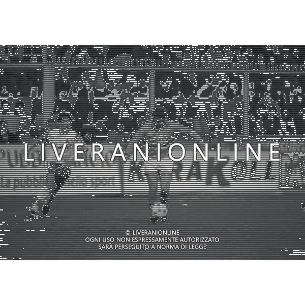 02-03-1995 GENOVA COPPA DELLE COPPE SAMPDORIA PORTO 0-1 NELLA FOTO ROBERTO MANCINI AG ALDO LIVERANI SAS