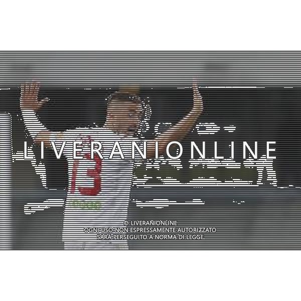 HELLAS VERONA - PADOVA serie BKT 26/08/2018 nella foto: Capelli Daniele ©Claudio Zamagni/Agenzia Aldo Liverani Capelli Daniele during Serie BKT match between Hellas Verona and Padova at Marcantonio Bentegodi stadium on August 26, 2018 in Verona, Italy. photo credit by Claudio Zamagni/Aldo Liverani Photo Agency