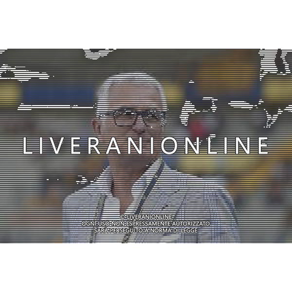 HELLAS VERONA - PADOVA serie BKT 26/08/2018 nella foto: Roberto Bonetto Presidente Padova Calcio ©Claudio Zamagni/Agenzia Aldo Liverani the president of Padova Calcio Roberto Bonetto during Serie BKT match between Hellas Verona and Padova at Marcantonio Bentegodi stadium on August 26, 2018 in Verona, Italy. photo credit by Claudio Zamagni/Aldo Liverani Photo Agency