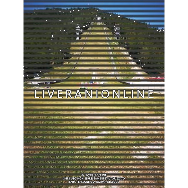 cof 28.08.2018 - Planica / Slovenia FIS Ski Jumping - SKI JUMPING HILL n/z. SKOCZNIA , OBIEKT , SKI JUMPING HILL , OBJECT Fot. Katarzyna Woloszczak / NEWSPIX.PL --- Newspix.pl FIS Ski Jumping - SKI JUMPING HILL