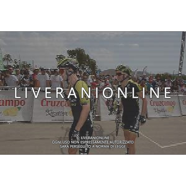 30-08-2018 Vuelta A Espana; Tappa 06 Huercal Overa - San Javier; 2018, Mitchelton - Scott; Yates, Adam; Yates, Simon; Huercal Overa; FOTO STEFANO SIROTTI-AG ALDO LIVERANI SAS