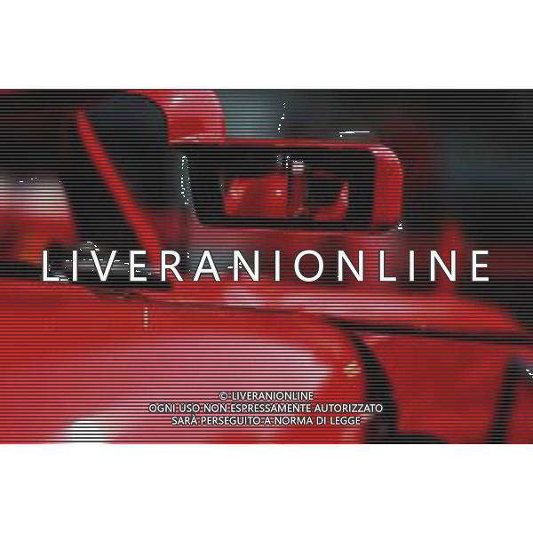 Ferrari SF71H mirror. 30.08.2018. Formula 1 World Championship, Rd 14, Italian Grand Prix, Monza, Italy, Preparation Day. / AGENZIA ALDO LIVERANI SAS - ITALY ONLY EDITORIAL USE ONLY - Gp Monza Italia - Preparation Day 30.08.2018