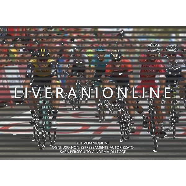 30-08-2018 Vuelta A Espana; Tappa 06 Huercal Overa - San Javier; 2018, Cofidis Solutions Credits; 2018, Lotto Nl - Jumbo; Bouhanni, Nacer; Van Poppel, Danny; San Javier; FOTO STEFANO SIROTTI-AG ALDO LIVERANI SAS