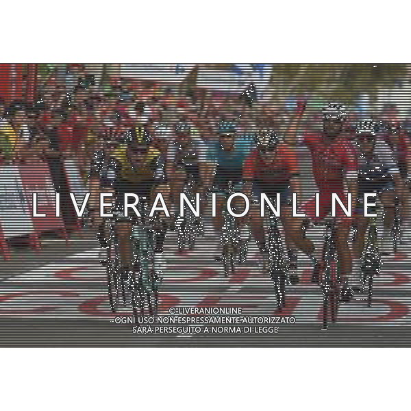 30-08-2018 Vuelta A Espana; Tappa 06 Huercal Overa - San Javier; 2018, Cofidis Solutions Credits; 2018, Lotto Nl - Jumbo; Bouhanni, Nacer; Van Poppel, Danny; San Javier; FOTO STEFANO SIROTTI-AG ALDO LIVERANI SAS