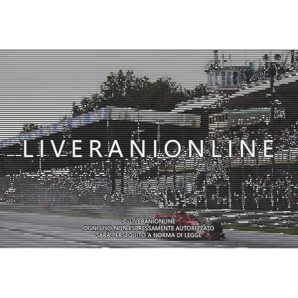 Kimi Raikkonen (FIN) Ferrari SF71H. 31.08.2018. Formula 1 World Championship, Rd 14, Italian Grand Prix, Monza, Italy, Practice Day. AG ALDO LIVERANI SAS ONLY ITALY