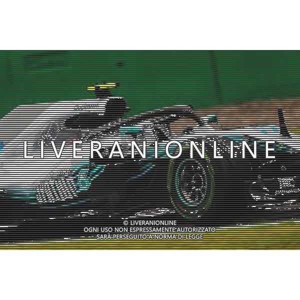 Valtteri Bottas (FIN) Mercedes AMG F1 W09. 31.08.2018. Formula 1 World Championship, Rd 14, Italian Grand Prix, Monza, Italy, Practice Day. AG ALDO LIVERANI SAS ONLY ITALY