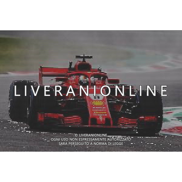 Sebastian Vettel (GER) Ferrari SF71H. 31.08.2018. Formula 1 World Championship, Rd 14, Italian Grand Prix, Monza, Italy, Practice Day. AG ALDO LIVERANI SAS ONLY ITALY