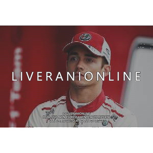 Charles Leclerc (MON) Sauber F1 Team. 31.08.2018. Formula 1 World Championship, Rd 14, Italian Grand Prix, Monza, Italy, Practice Day. AG ALDO LIVERANI SAS ONLY ITALY