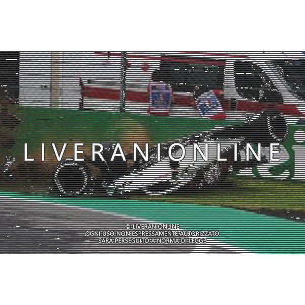 Marcus Ericsson (SWE) Sauber C37 crashed in the second practice session. 31.08.2018. Formula 1 World Championship, Rd 14, Italian Grand Prix, Monza, Italy, Practice Day. AG ALDO LIVERANI SAS ONLY ITALY