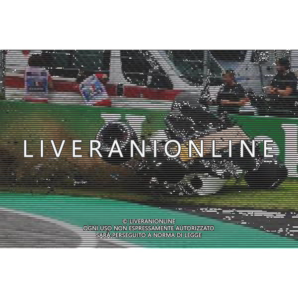 Marcus Ericsson (SWE) Sauber C37 crashed in the second practice session. 31.08.2018. Formula 1 World Championship, Rd 14, Italian Grand Prix, Monza, Italy, Practice Day. AG ALDO LIVERANI SAS ONLY ITALY