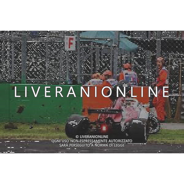 Marcus Ericsson (SWE) Sauber C37 crashed in the second practice session. 31.08.2018. Formula 1 World Championship, Rd 14, Italian Grand Prix, Monza, Italy, AG ALDO LIVERANI SAS ONLY ITALY
