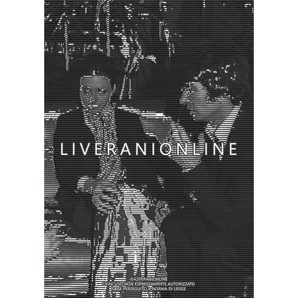 1972-22 FESTIVAL DELLA CANZONE ITALIANA A SANREMO NELLA FOTO NICOLA DI BARI E GIGLIOLA CINQUETTI AG ALDO LIVERANI SAS