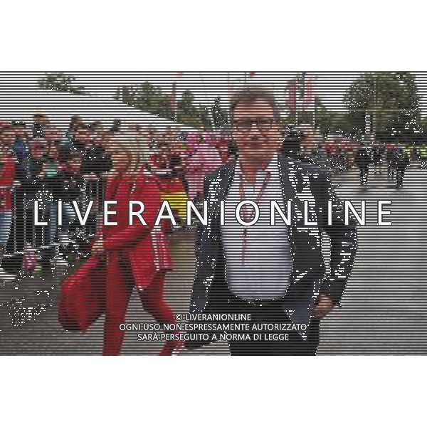 Louis Camilleri (ITA) Ferrari Chief Executive Officer. 01.09.2018. Formula 1 World Championship, Rd 14, Italian Grand Prix, Monza, Italy, Qualifying Day. AG ALDO LIVERANI SAS-ONLY ITALY