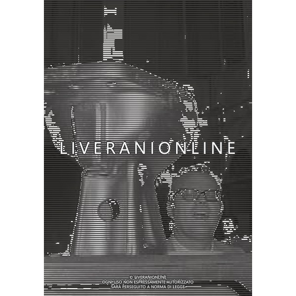 1969 MILANO RETROSPETTIVA GIUSEPPE ZECCHILLO EX BARITONO E SINDACALISTA DELLA SCALA ALLA MOSTRA DEI VASI DA NOTTE AG ALDO LIVERANI SAS