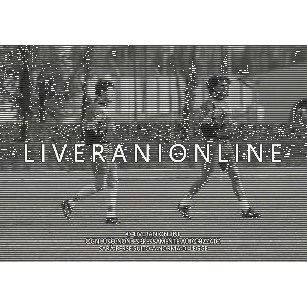 1995 COVERCIANO ALLENAMENTO NAZIONALE ITALIANA CALCIO NELLA FOTO PAOLO MALDINI E LORENZO MINOTTI AG ALDO LIVERANI SAS