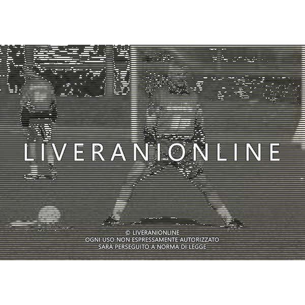 1995 COVERCIANO ALLENAMENTO NAZIONALE ITALIANA CALCIO NELLA FOTO FABRIZIO RAVANELLI AG ALDO LIVERANI SAS