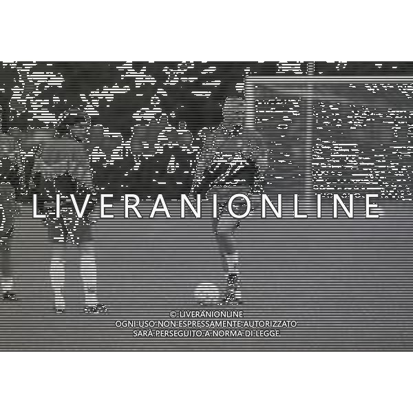 1995 COVERCIANO ALLENAMENTO NAZIONALE ITALIANA CALCIO NELLA FOTO ALESSANDRO DEL PIERO E FABRIZIO RAVANELLI AG ALDO LIVERANI SAS